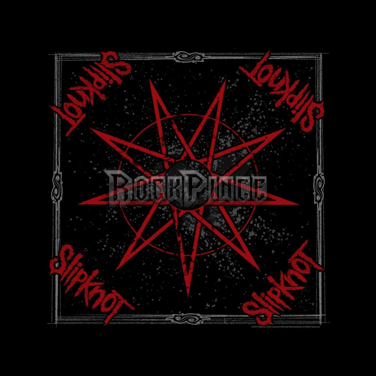 Slipknot - Nine Pointed Star - Kendő/Bandana - B042