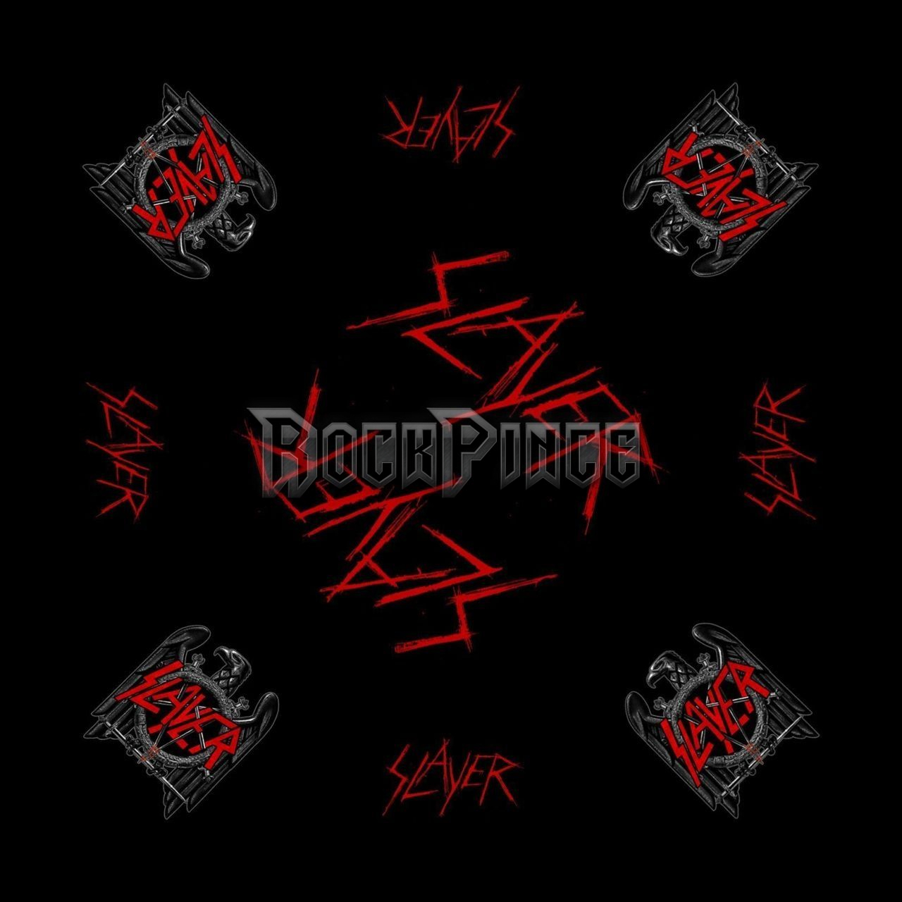 Slayer - Black Eagle - Kendő/Bandana - B016