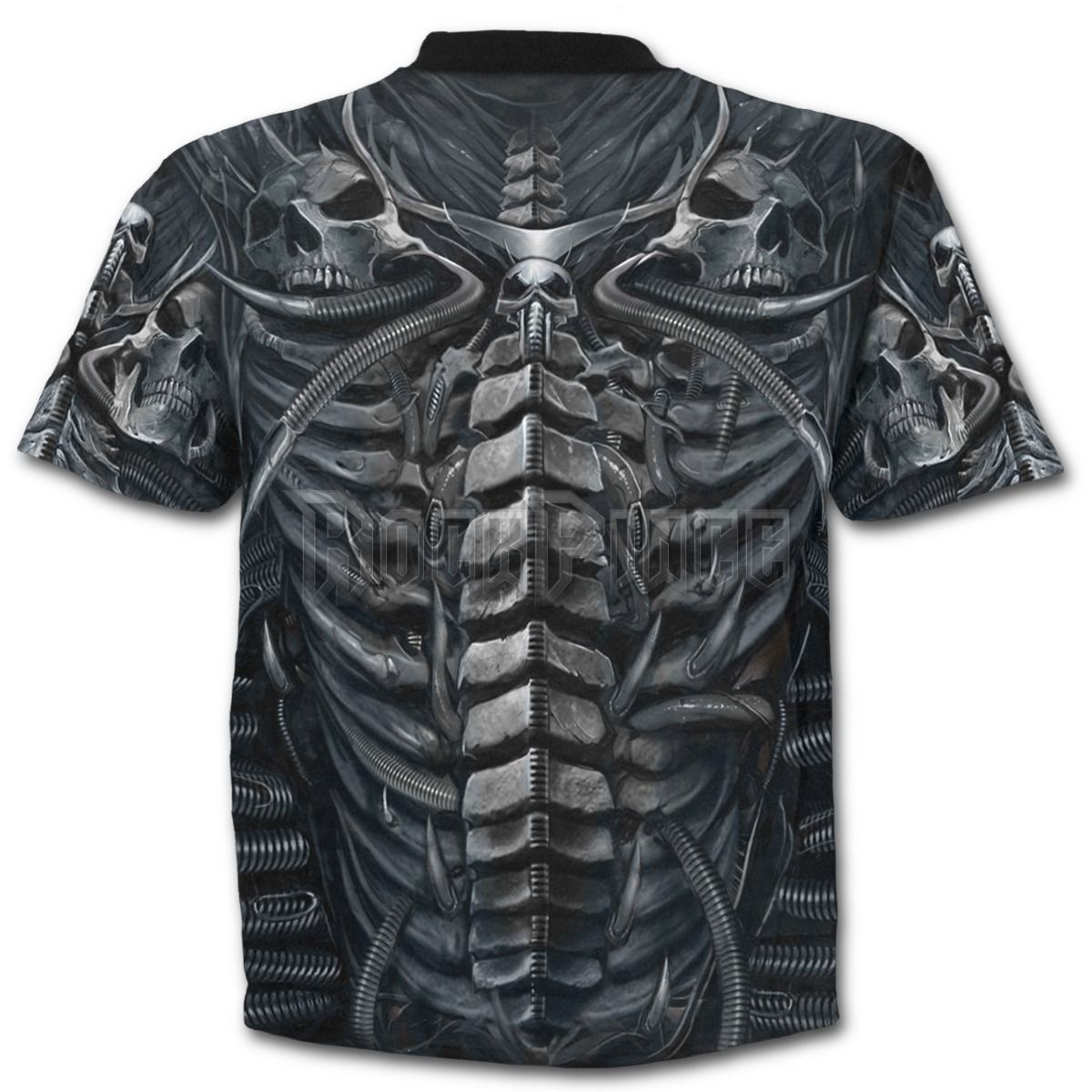 SKULL ARMOUR - Allover T-Shirt Black - W030M105 - UNISEX PÓLÓ