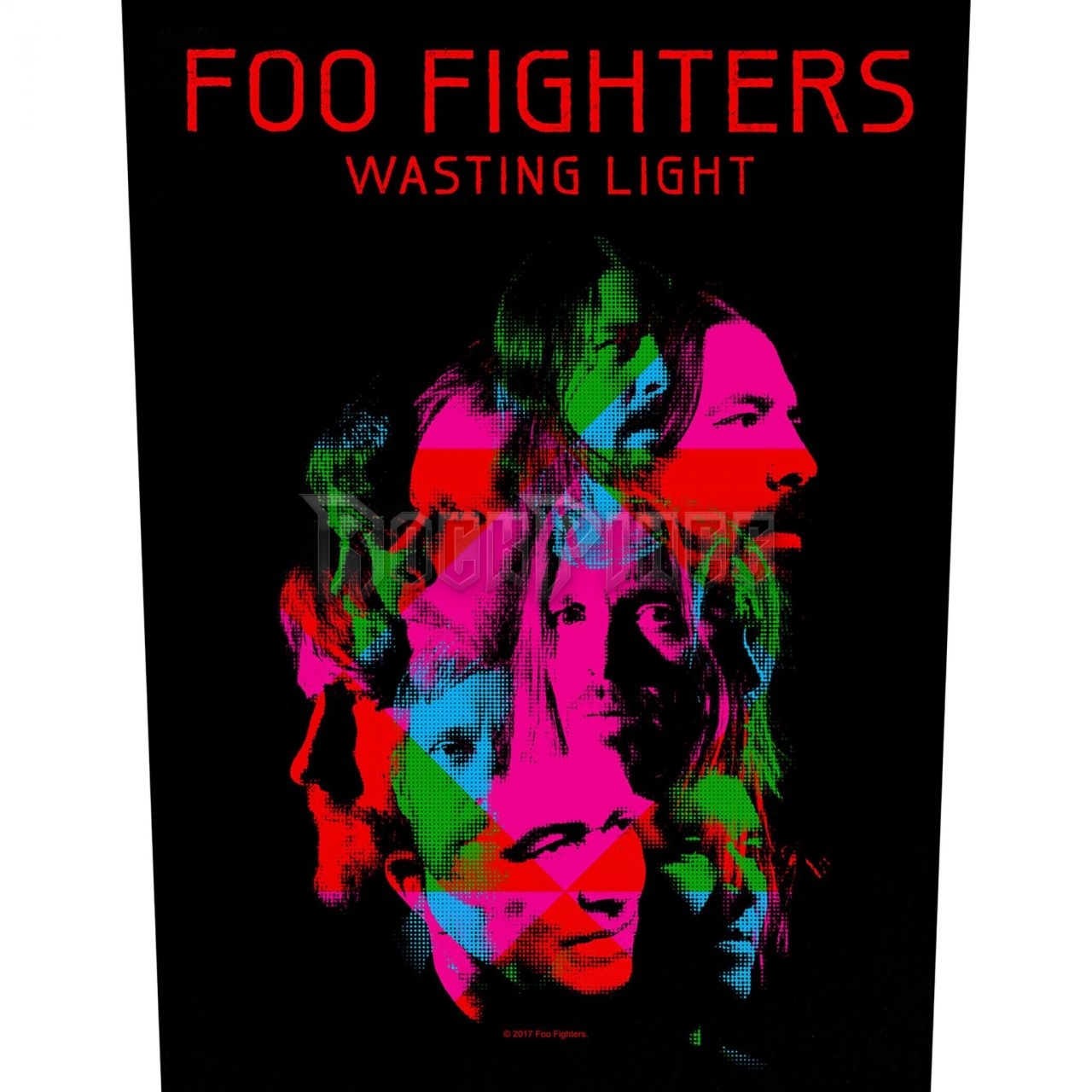 Foo Fighters - Wasting Light - hátfelvarró - BP1093