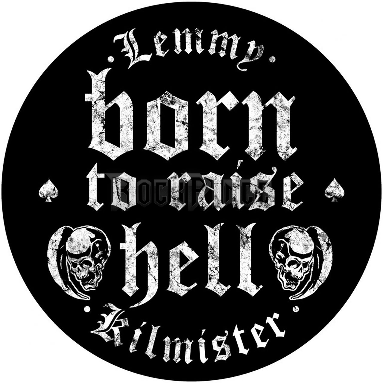 Lemmy - Born To Raise Hell - hátfelvarró - BP1058