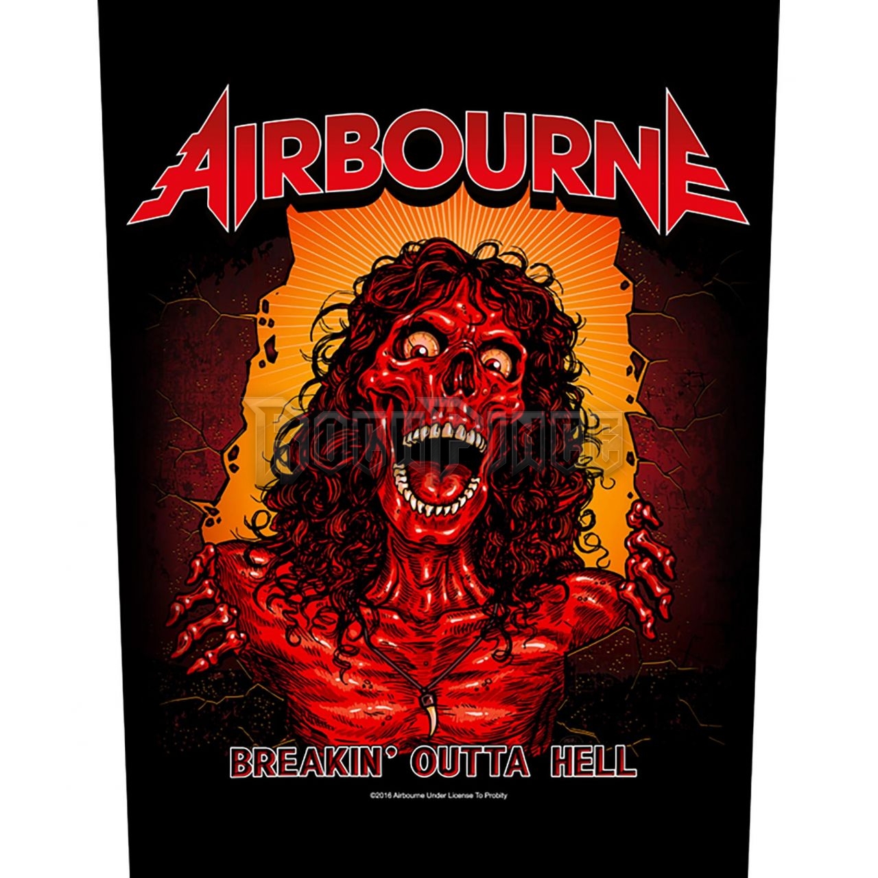 Airbourne - Breakin’ Outa Hell - hátfelvarró - BP1050