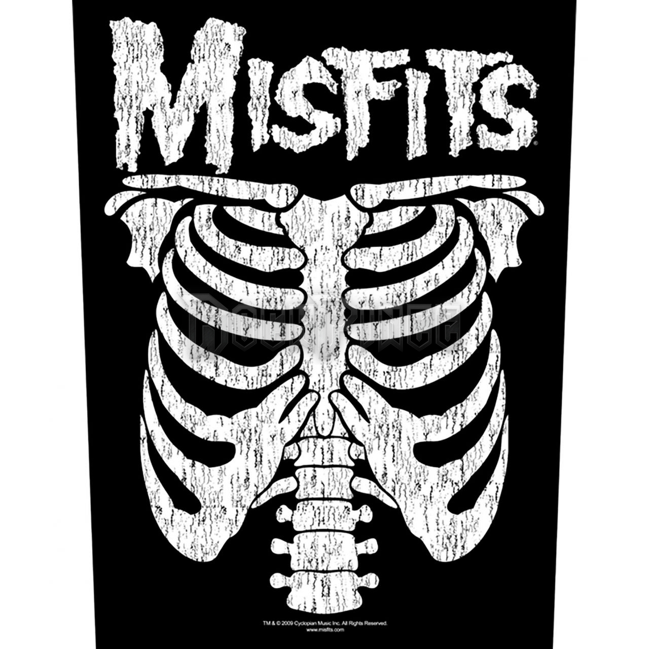 Misfits - Ribcage - hátfelvarró - BP0792