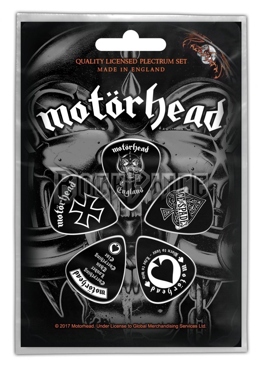 Motörhead - England - gitárpengető szett - PP020