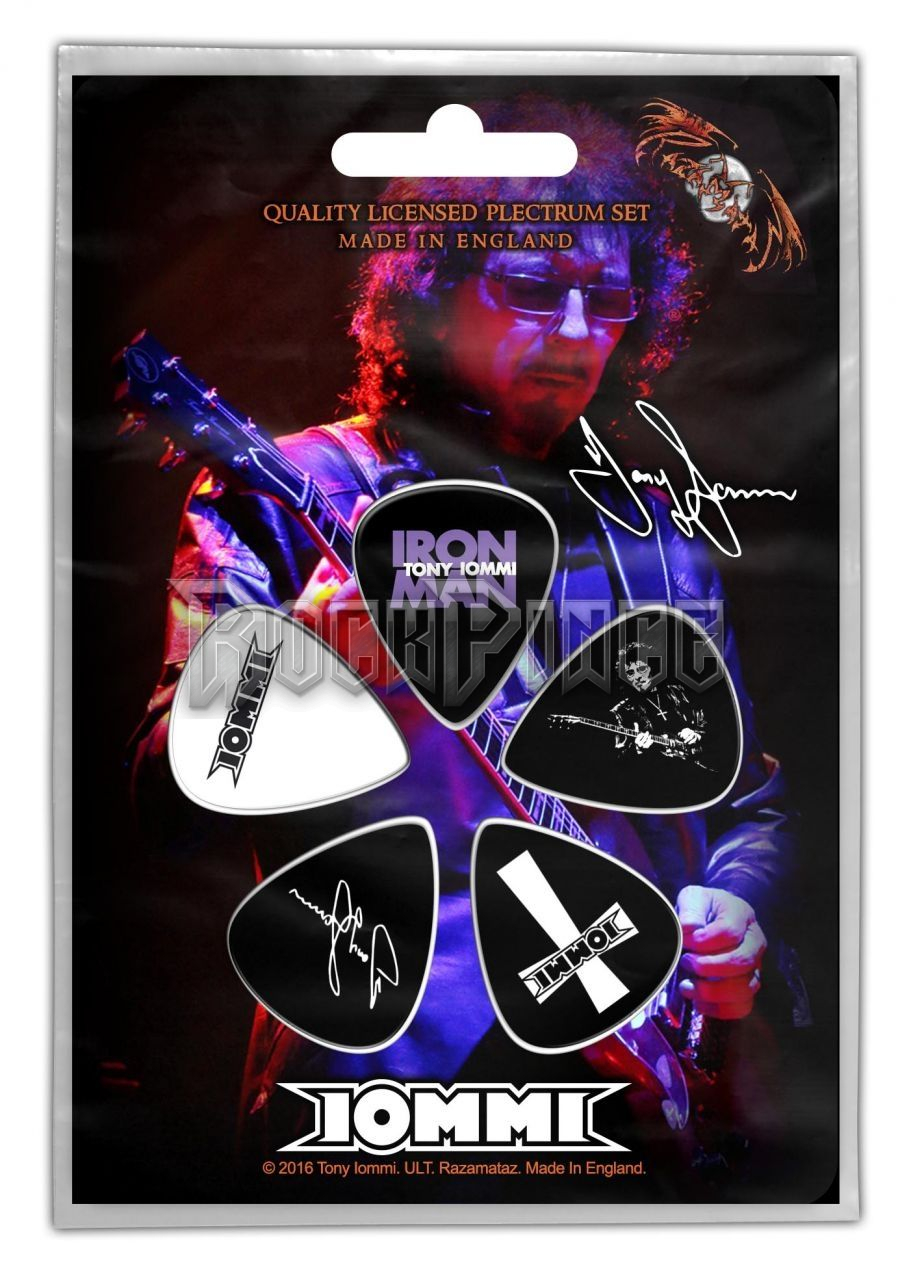 Tony Iommi - Iommi - gitárpengető szett - PP005