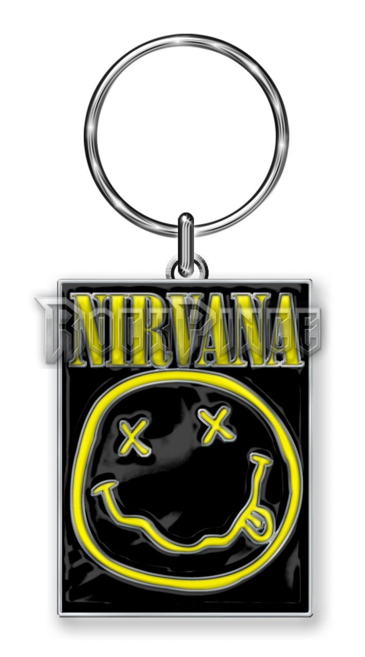 Nirvana - Happy Face - kulcstartó - KR150