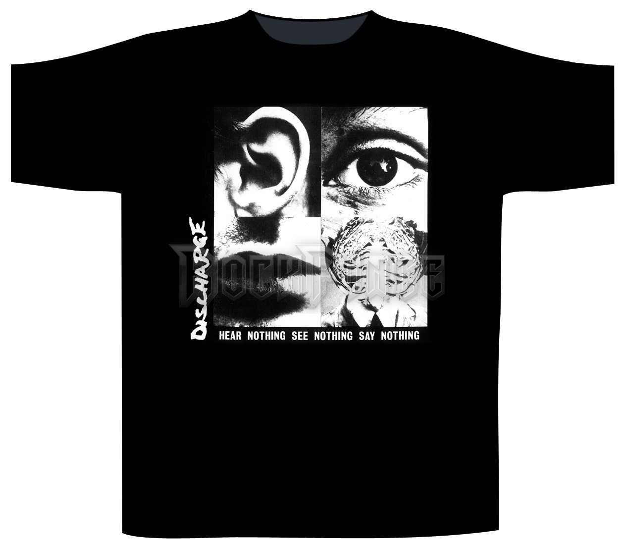 Discharge - Hear Nothing See Nothing - unisex póló - ST1935