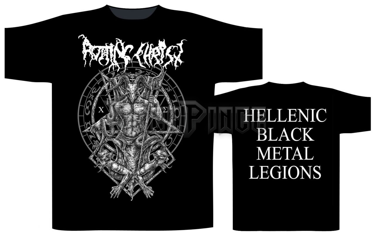 Rotting Christ - Hellenic Black Metal Legions - unisex póló - ST2191