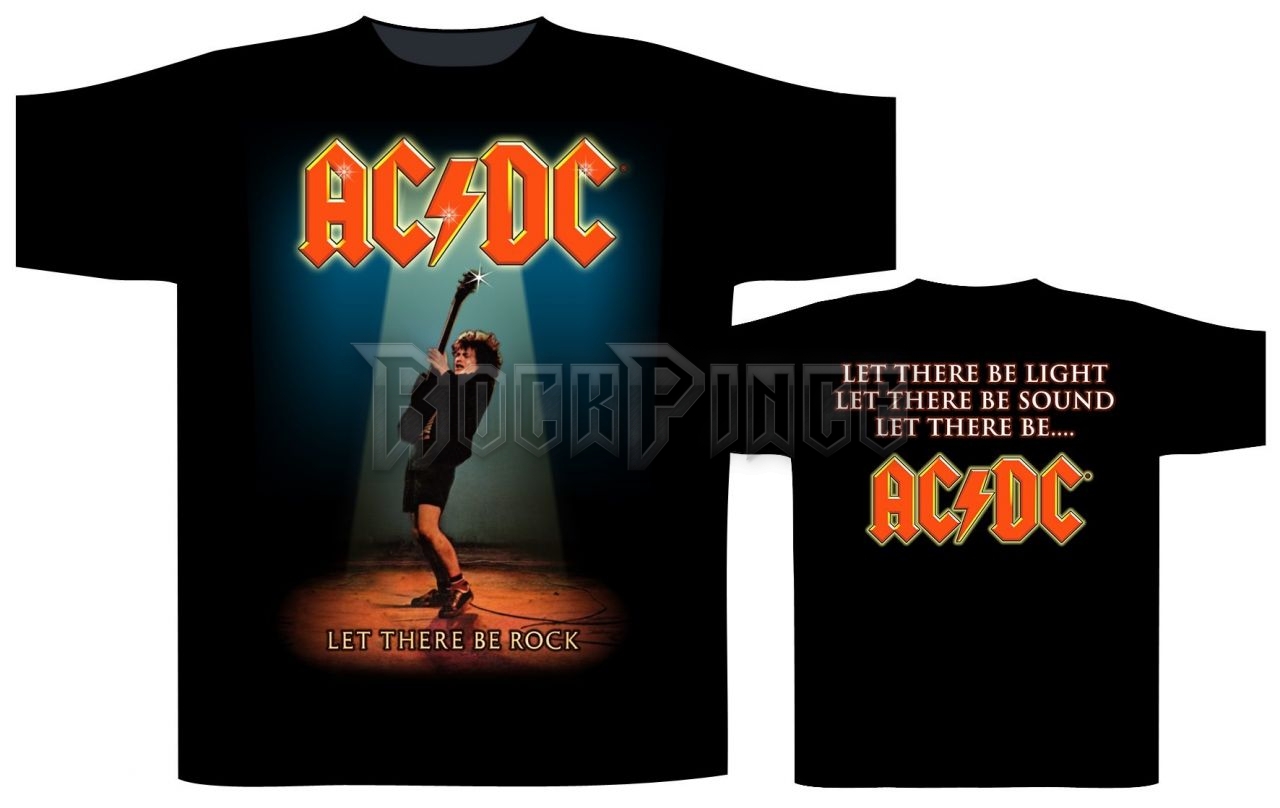 AC/DC - LET THERE BE ROCK - unisex póló - ST2198