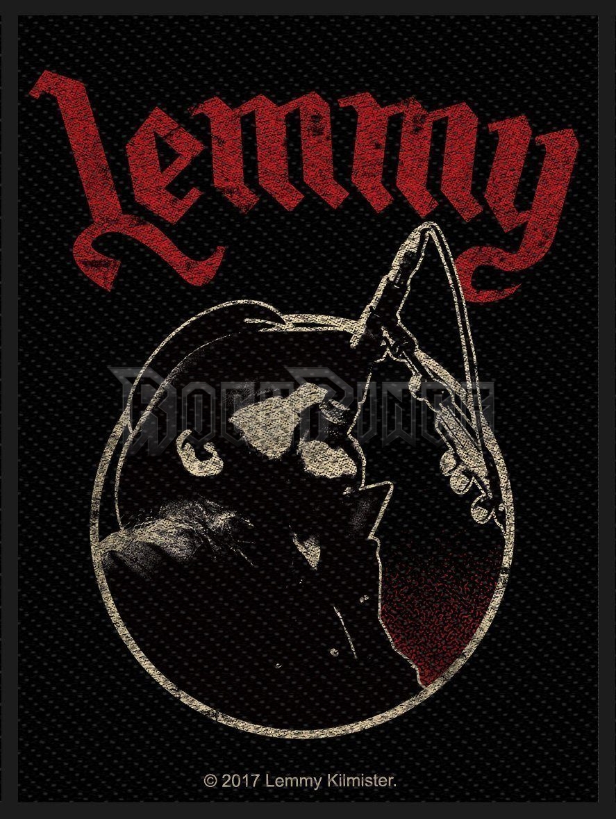 Lemmy - Microphone - kisfelvarró - SP2910