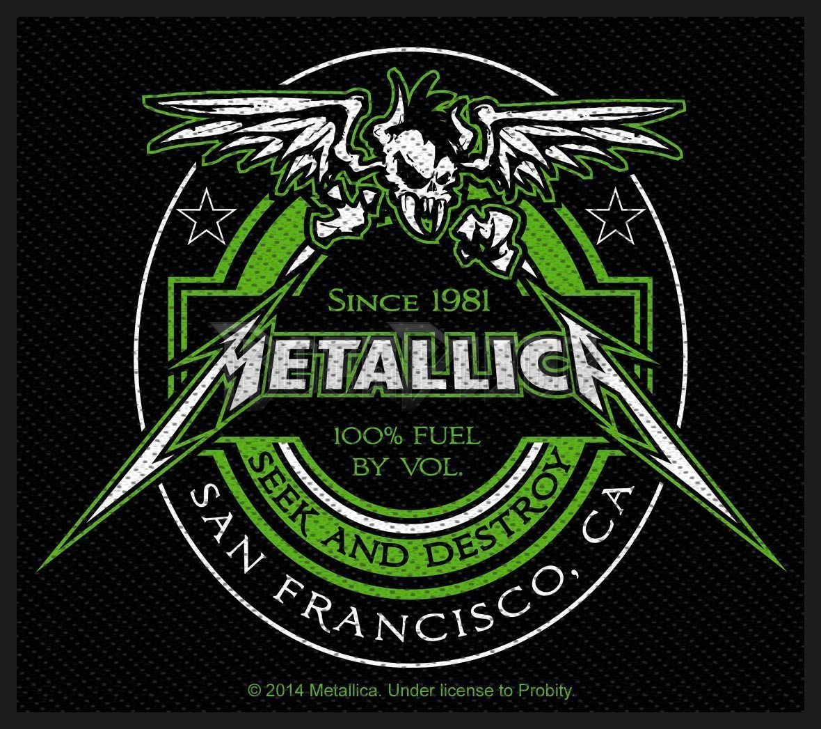 Metallica - Beer Label - kisfelvarró - SP2747