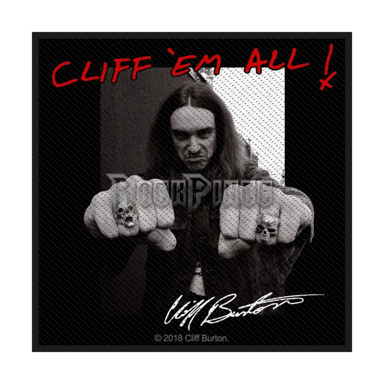 Metallica - Cliff ‘Em All! - kisfelvarró - SP2984