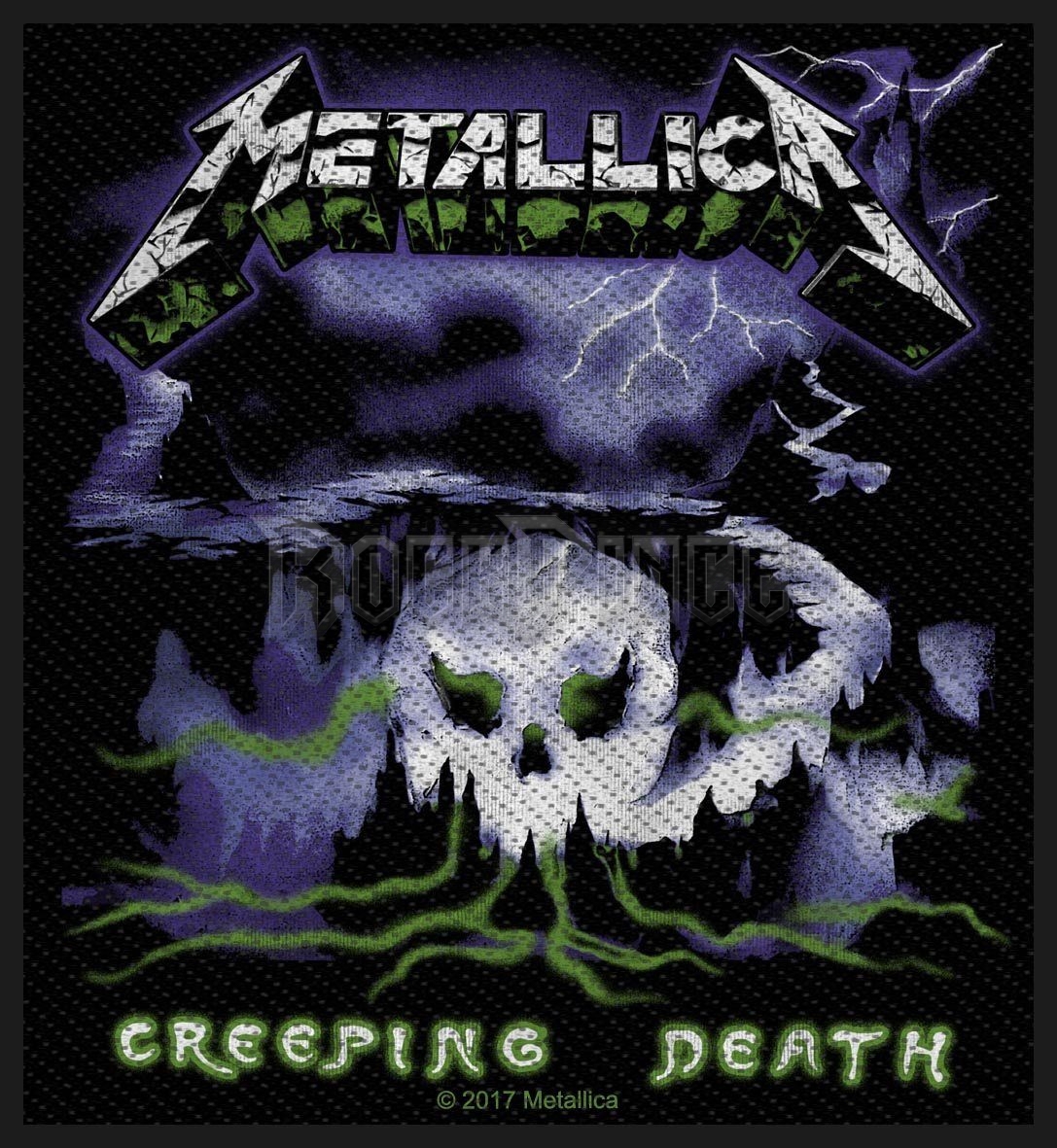 Metallica - Creeping Death - kisfelvarró - SP2937