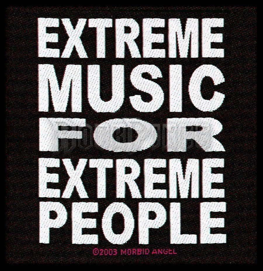 Morbid Angel - Extreme Music - kisfelvarró - SP1752
