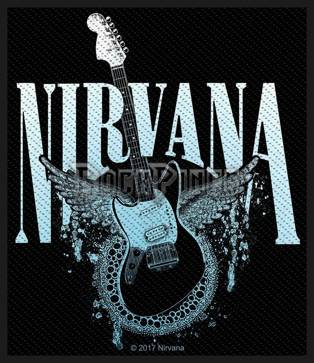 Nirvana - Guitar - kisfelvarró - SP2968