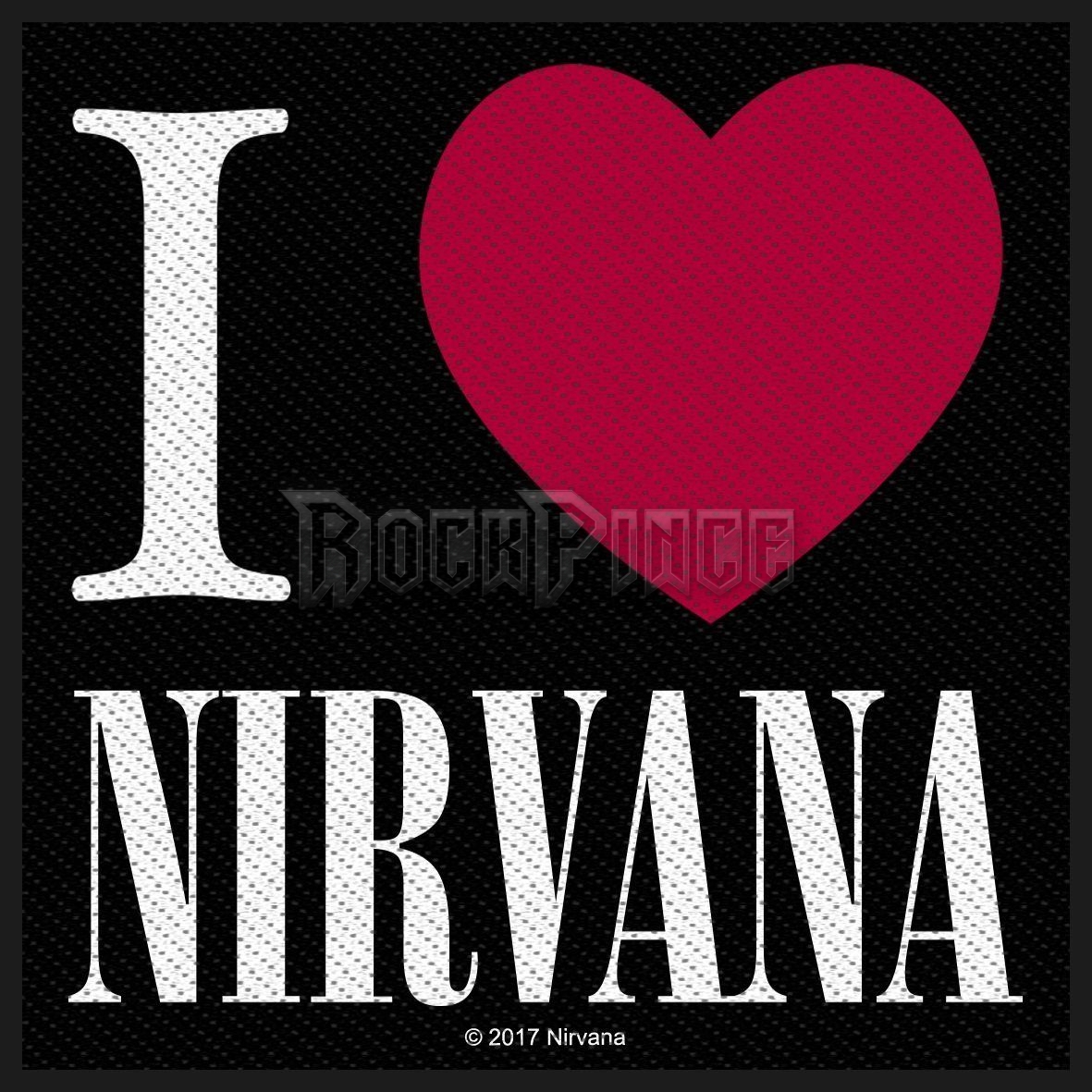 Nirvana - I Love Nirvana - kisfelvarró - SP2969