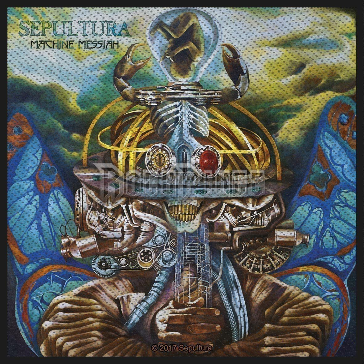 Sepultura - Machine Messiah - kisfelvarró - SP2887