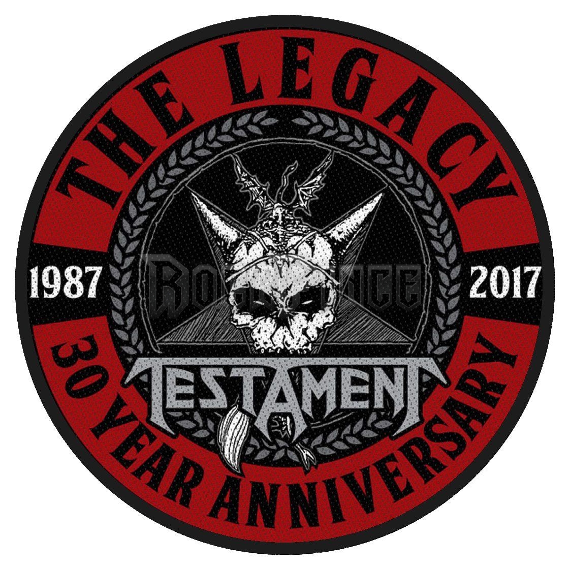 Testament - Legacy 30 Year Anniversary - kisfelvarró - SP2901