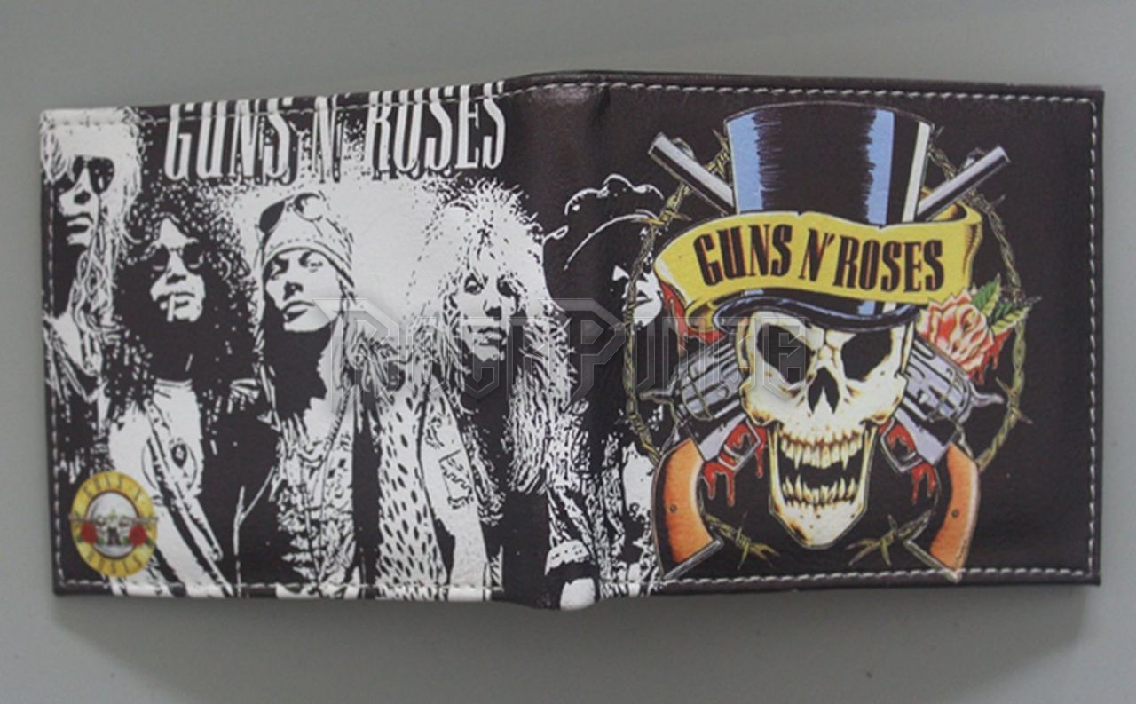 Guns N' Roses - Skull Gun - PÉNZTÁRCA