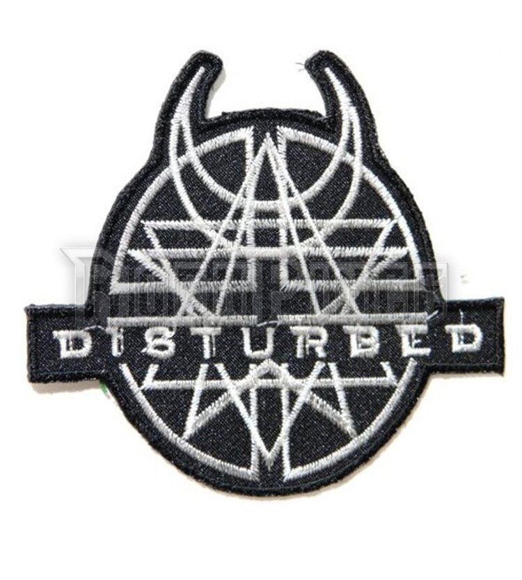 Disturbed - Logo - kisfelvarró