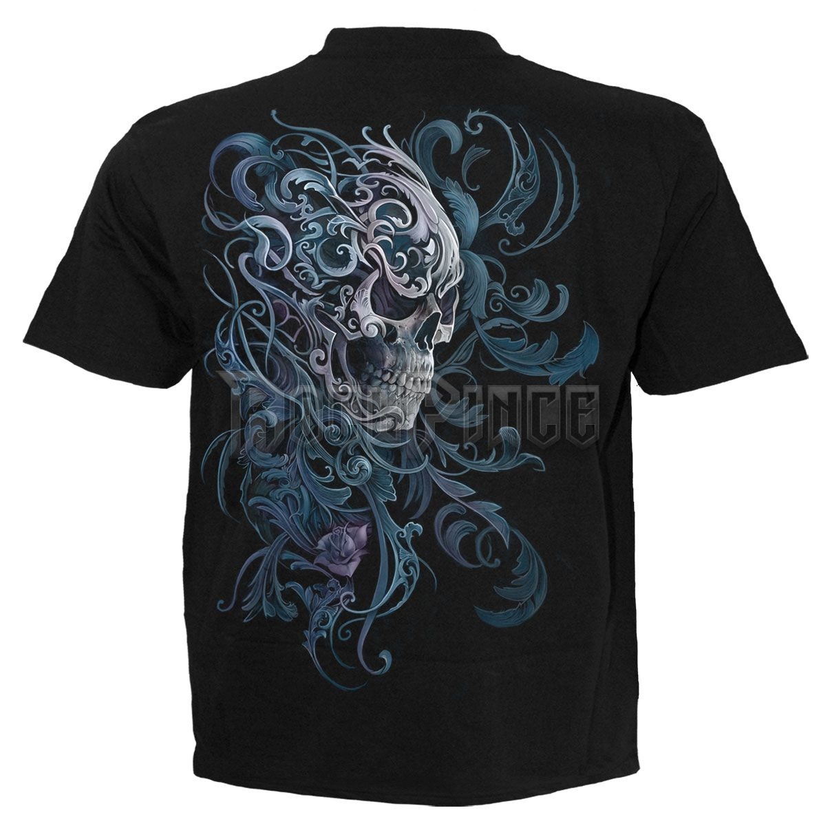 ROCOCO SKULL - T-Shirt Black - T162M101