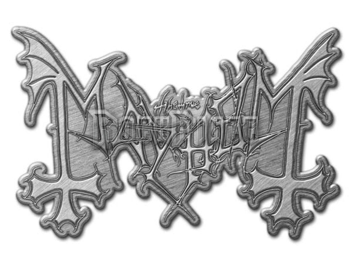 Mayhem - Logo - kitűző / fémjelvény - PB022