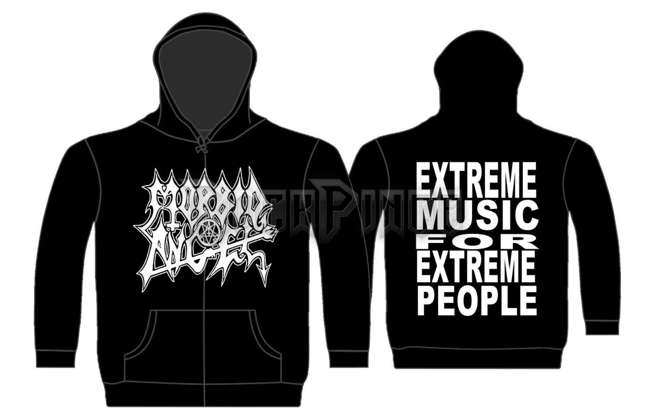 Morbid Angel - Extreme Music - cipzáras kapucnis pulóver - ZH217