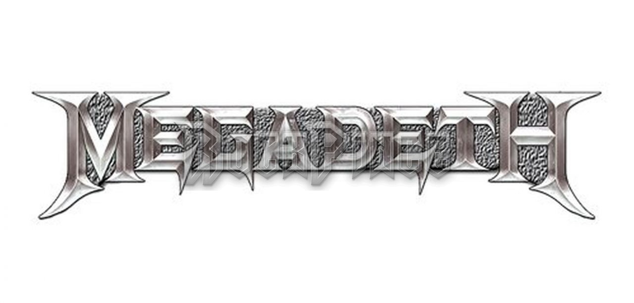 Megadeth - Chrome Logo - Logo - kitűző / fémjelvény - MEGAPIN01