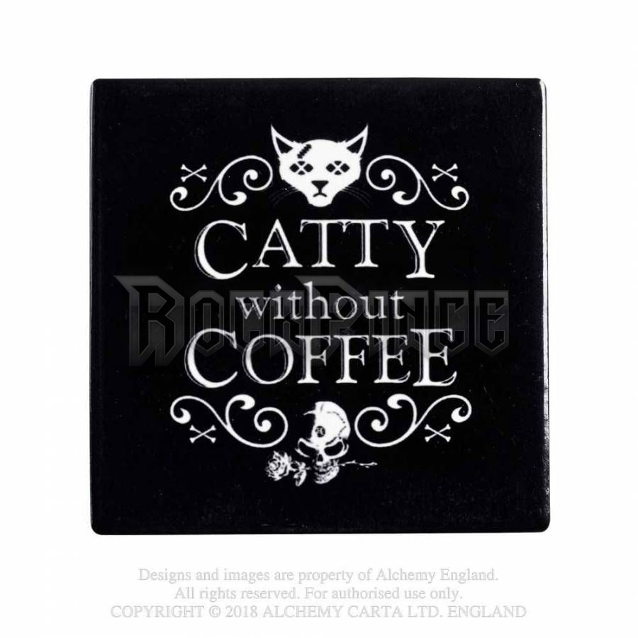 Alchemy - Catty Without Coffee - poháralátét CC8