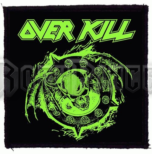 OVERKILL- Krushing Skull (95x95) - kisfelvarró HKF-0736