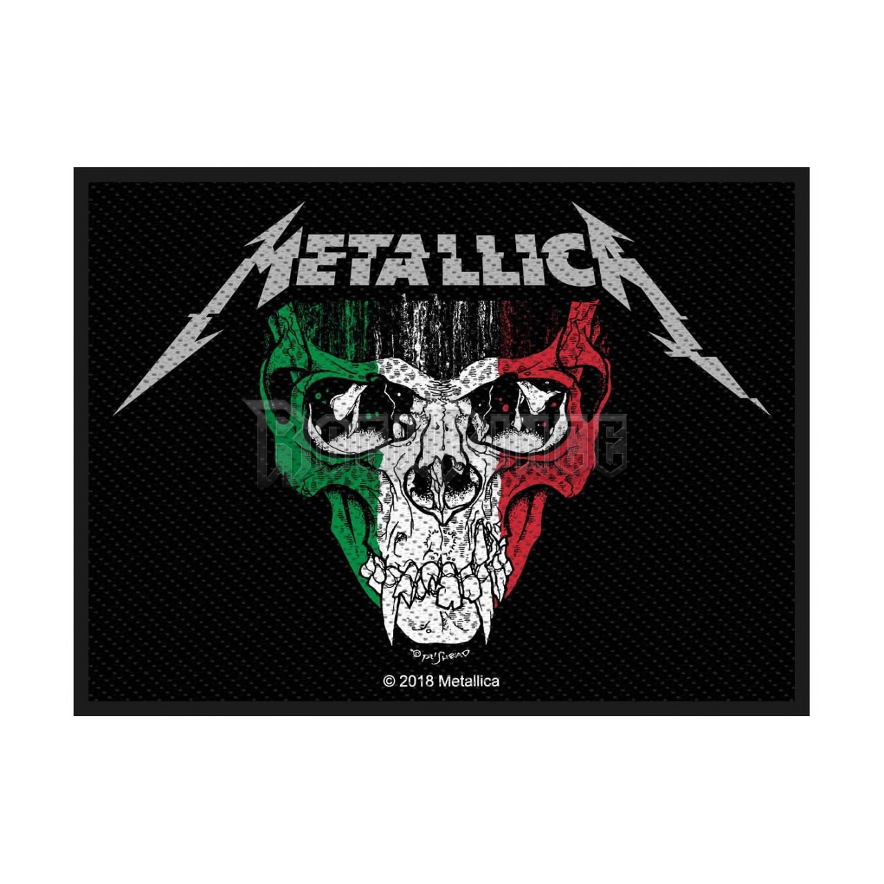 Metallica - Italy - kisfelvarró - SP3011