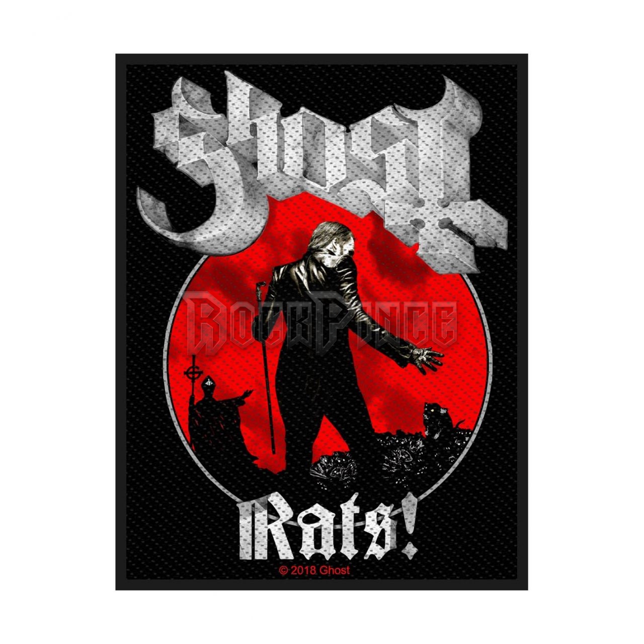 Ghost - Rats - kisfelvarró - SP3004