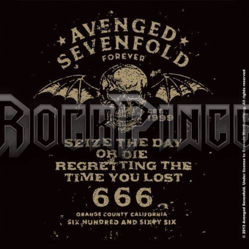 Avenged Sevenfold - Seize the Day - poháralátét - ASCOAS01