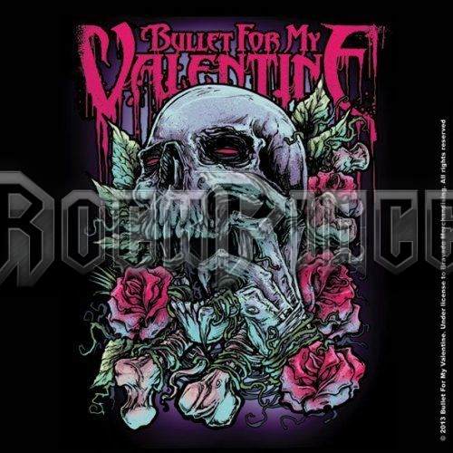 Bullet For My Valentine - Skull Red Eyes - poháralátét - BFMVCOAS02