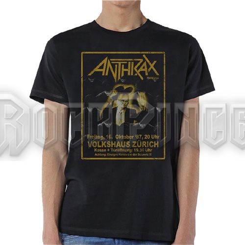 Anthrax - Among The Living New - unisex póló - ANTHTEE16MB