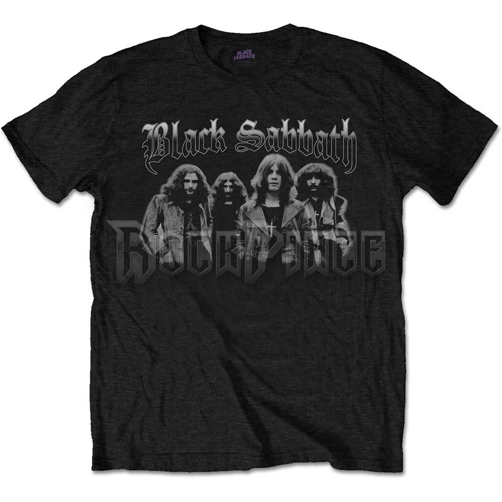 Black Sabbath - Greyscale Group - unisex póló - BSTS36MB