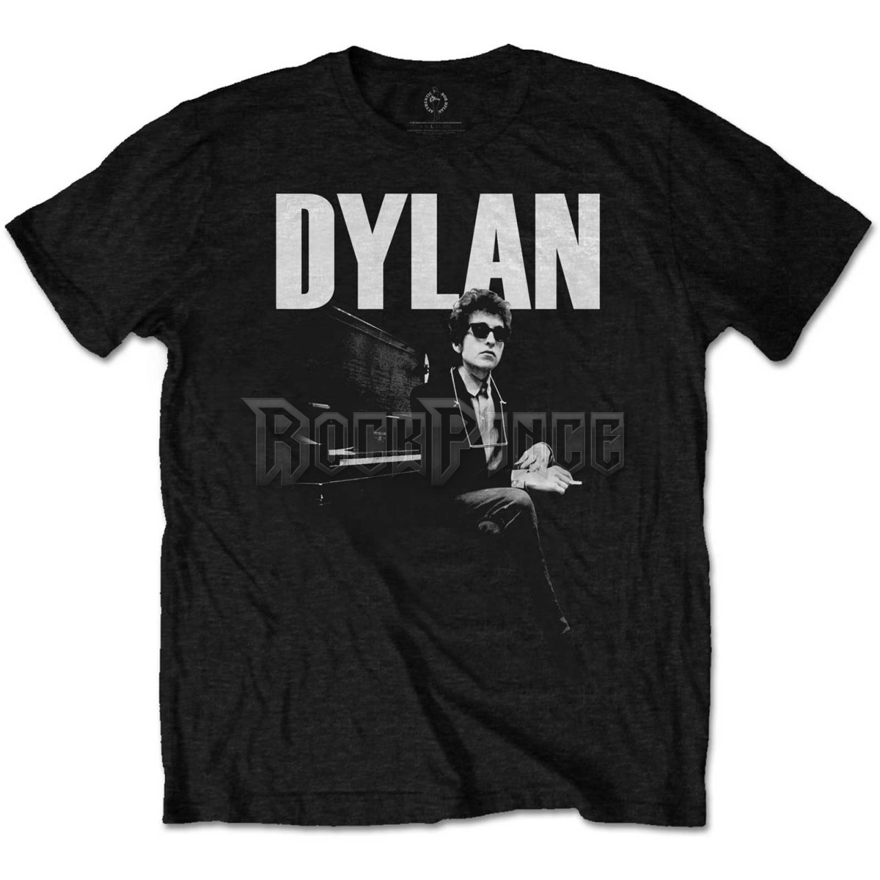 Bob Dylan - At Piano - unisex póló - DYLTS10MB