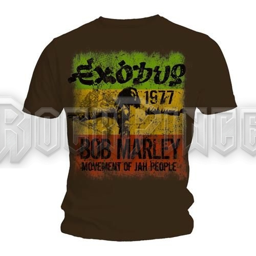 Bob Marley - Movement - unisex póló - BMATS05MB