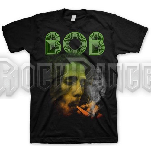 Bob Marley - Smoking Da Erb - unisex póló - BMATS02MB