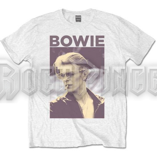 David Bowie - Smoking - unisex póló - BOW01 / BOWP01