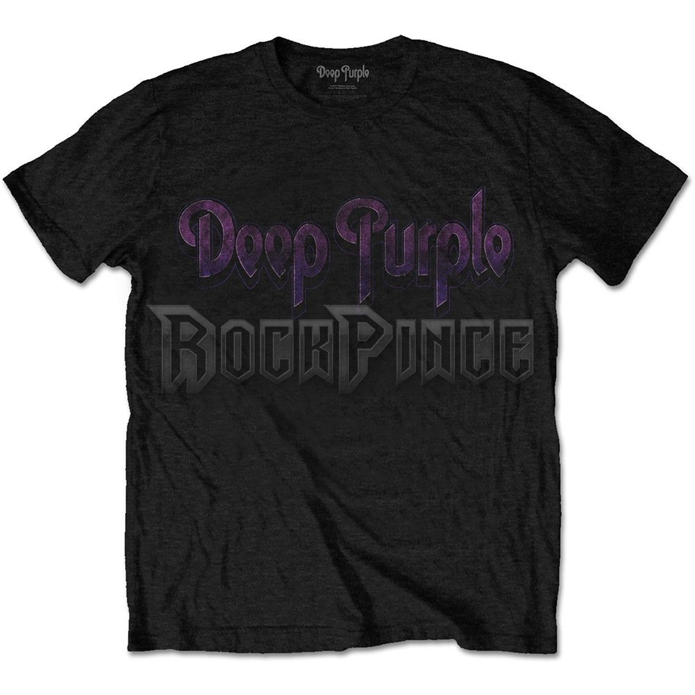 Deep Purple - Vintage Logo - unisex póló - DPTS01MB