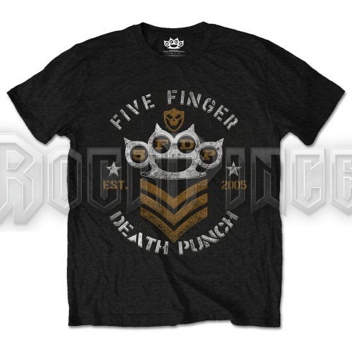 Five Finger Death Punch - Chevron - unisex póló - FFDPTS0808MB