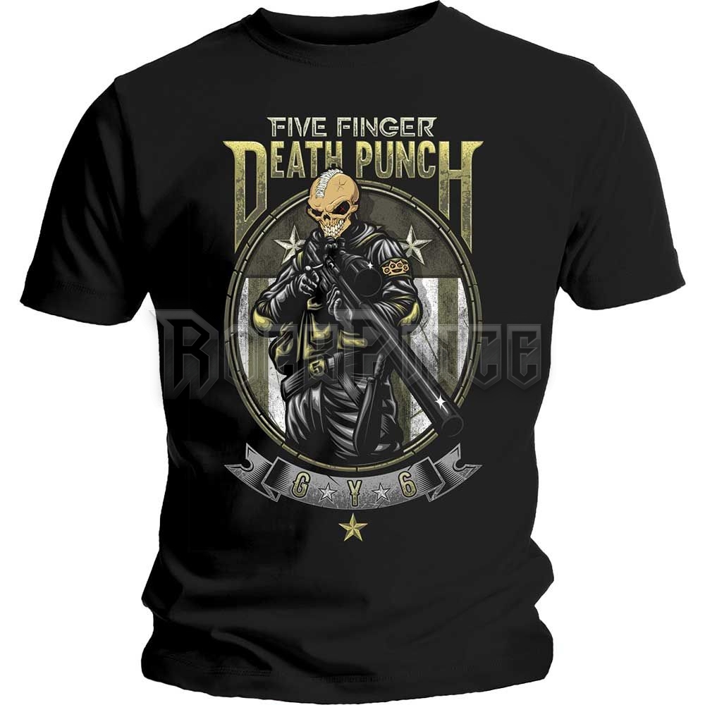 Five Finger Death Punch - Sniper - unisex póló - FFDPTS30MB