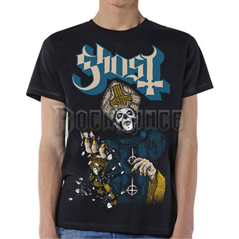 Ghost - Papa of the World - unisex póló - GHOTEE19MB
