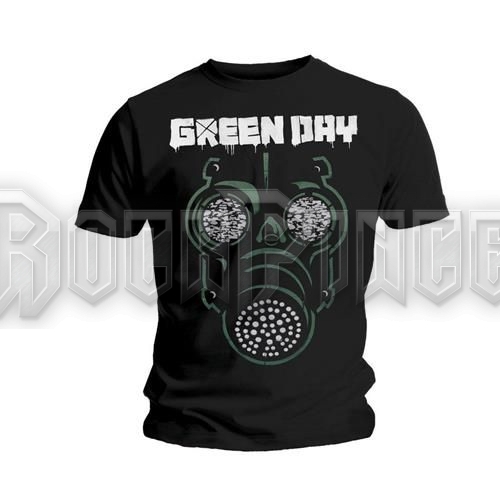 Green Day - Green Mask - unisex póló - GDTS05MB