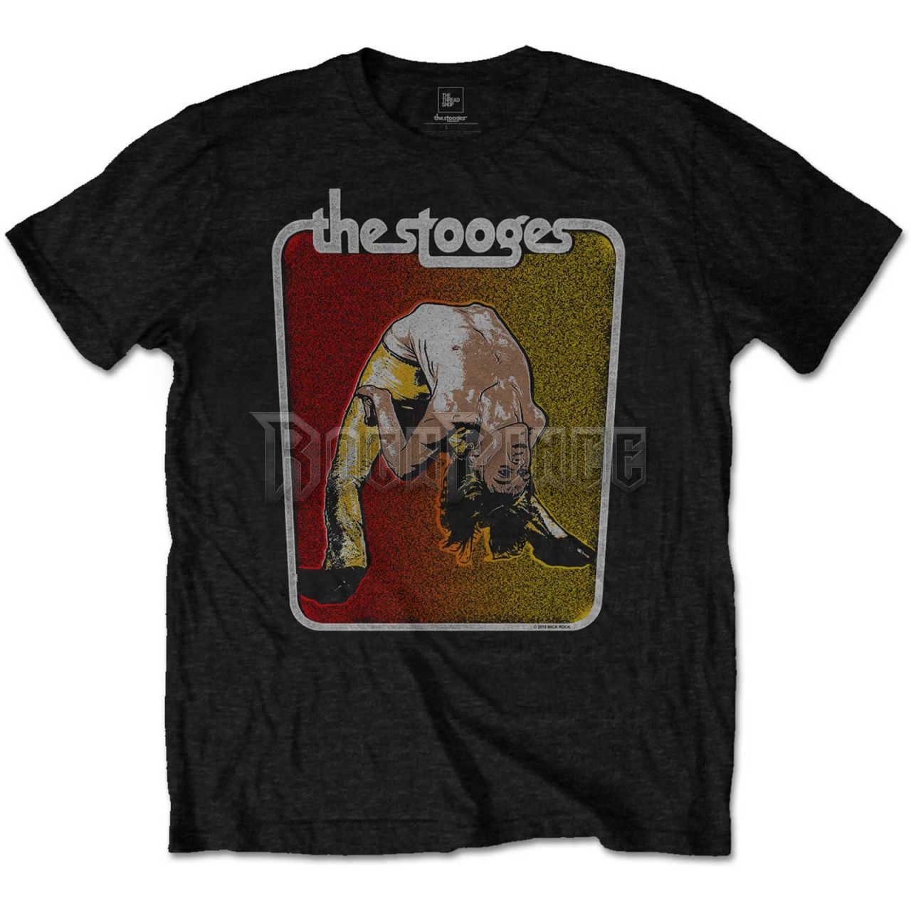 Iggy & The Stooges - Iggy Bent Double - unisex póló - STOOTS04MB