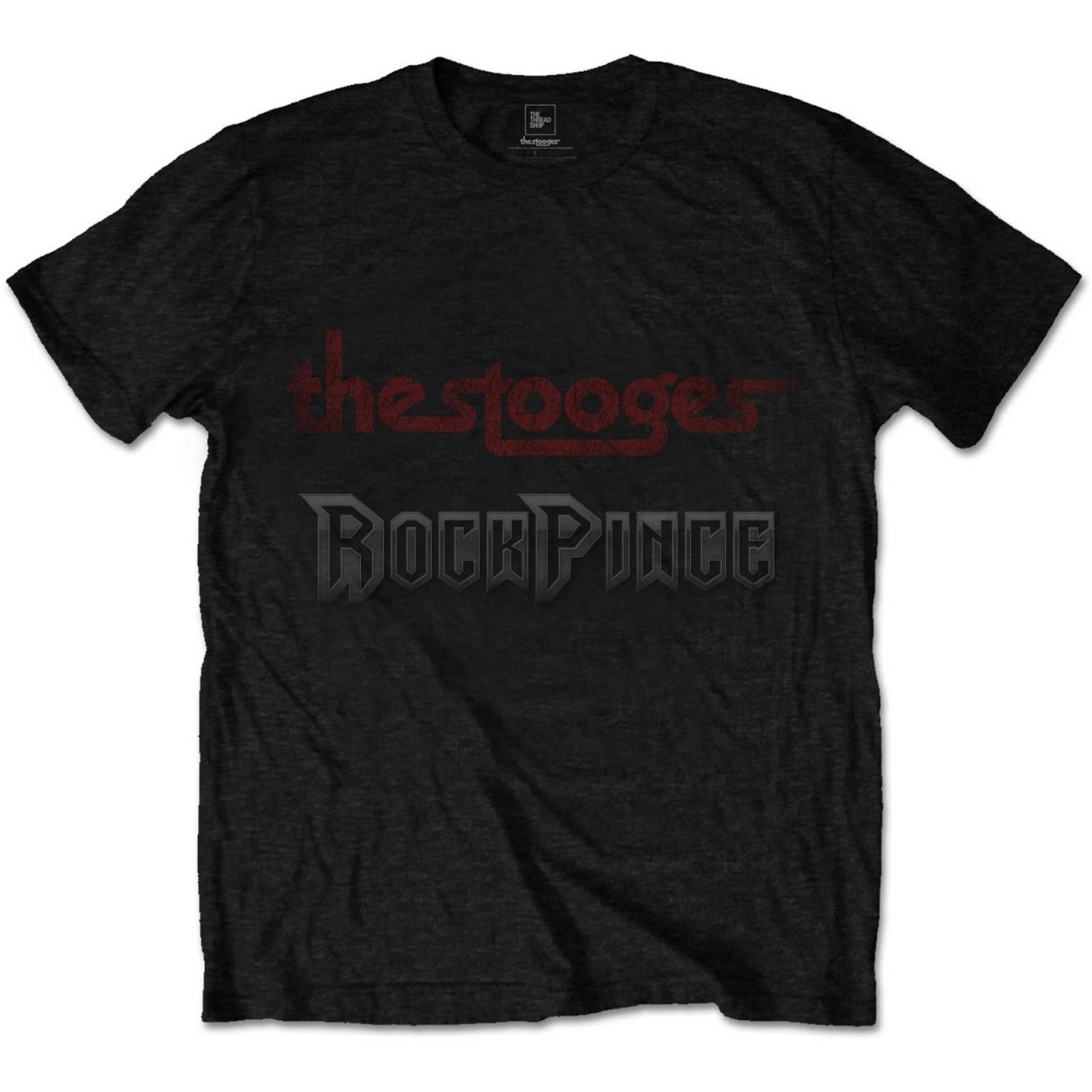Iggy & The Stooges - Vintage Logo - unisex póló - STOOTS01MB