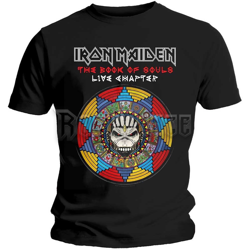 Iron Maiden - Book of Souls Live Chapter - unisex póló - IMTEE69MB