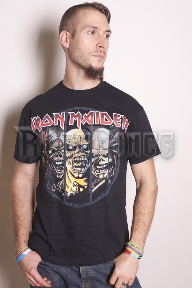 Iron Maiden - Eddie Evolution - unisex póló - IMTEE02MB