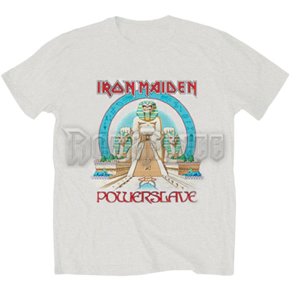 Iron Maiden - Powerslave Egypt - unisex póló - IMTEE48MG